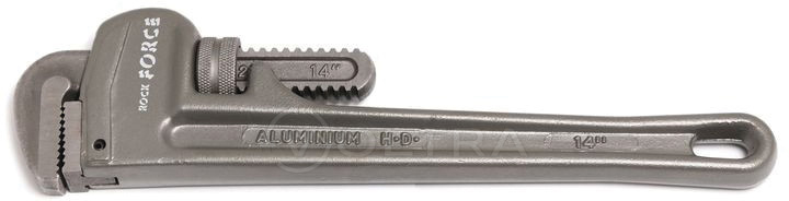 Ключ трубный с алюминиевой рукояткой 14" захват 50мм Rock Force RF-68414