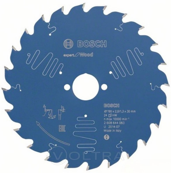 Пильный диск Expert for Wood 190x30x2/1.3x24T Bosch (2608644083)