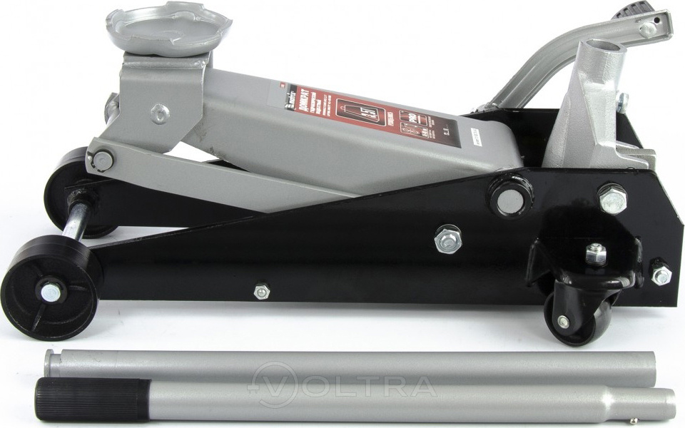 Домкрат гидравлический подкатный с педалью 145-490мм 3.5т Matrix Master (51045)