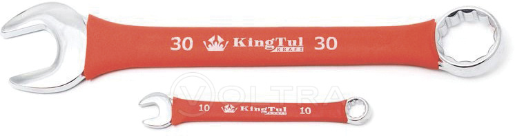 Ключ комбинированный 17мм в прорезиненной оплетке King Tul KT-30017k