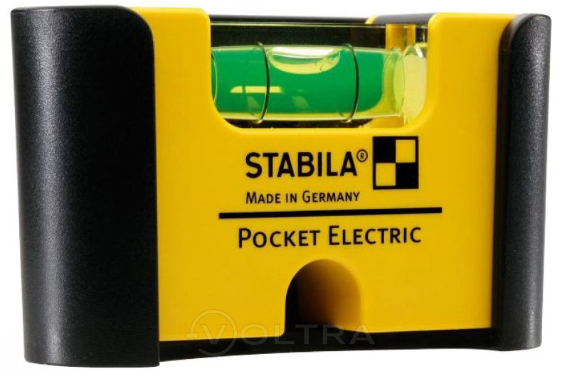 Уровень Pocket Electric с зажимом Stabila (18115)