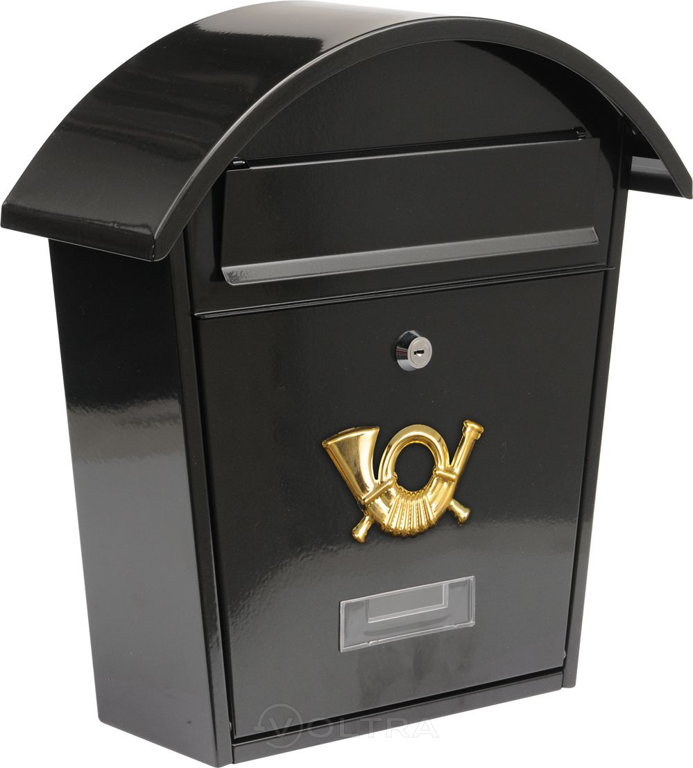 Ящик почтовый 380х320х105мм черный Vorel 78585