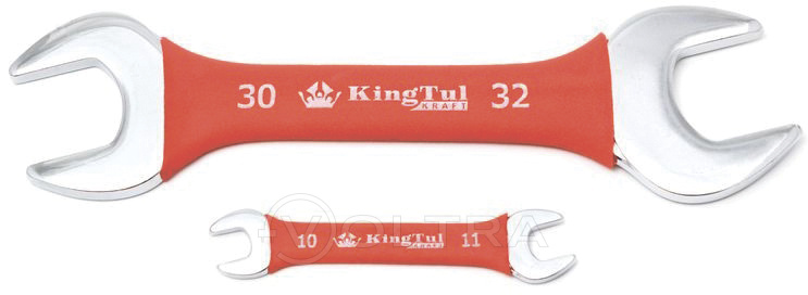 Ключ рожковый 12х13мм в прорезиненной оплетке King Tul KT-101213k(321213)
