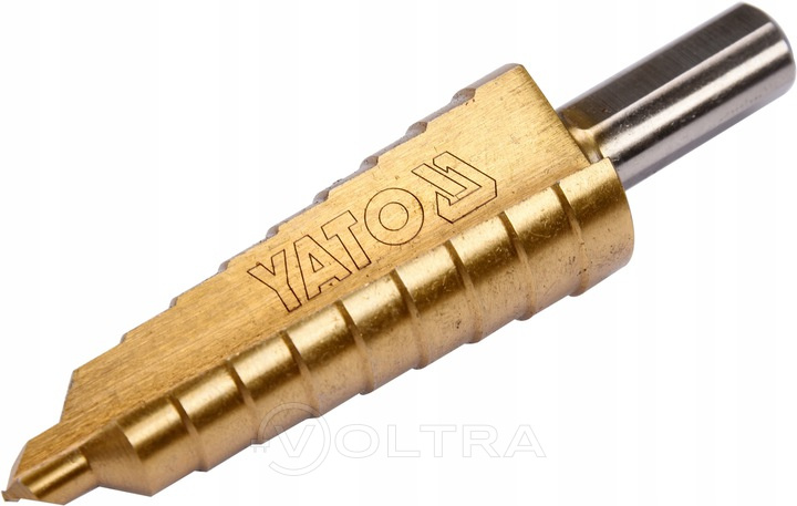 Сверло по металлу ступенчатое 6-20мм HSS-TiN Yato YT-44744