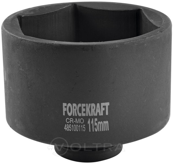 Головка ударная глубокая 1'' 115мм (6гр.) ForceKraft FK-485100115