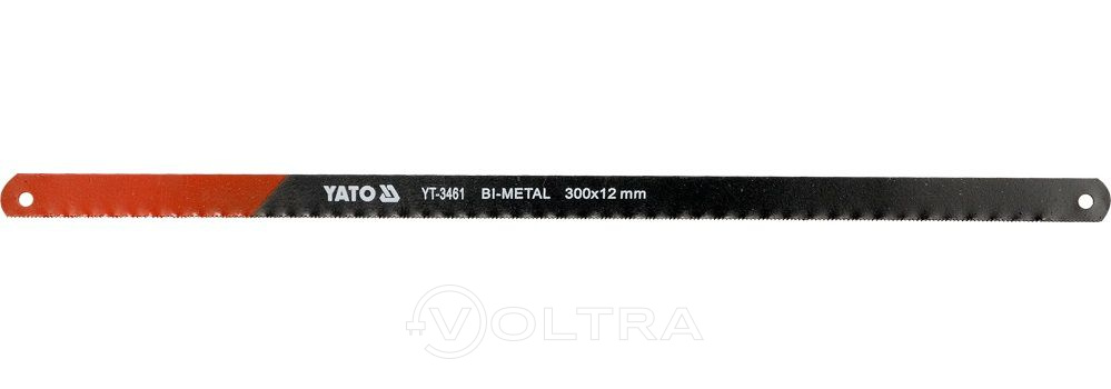 Полотно по металлу Bi-metal 12х300мм (2шт) Yato YT-3461