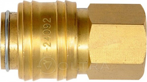 Быстросъёмное соединение с клапаном внутренняя резьба 1/4" Yato YT-24092