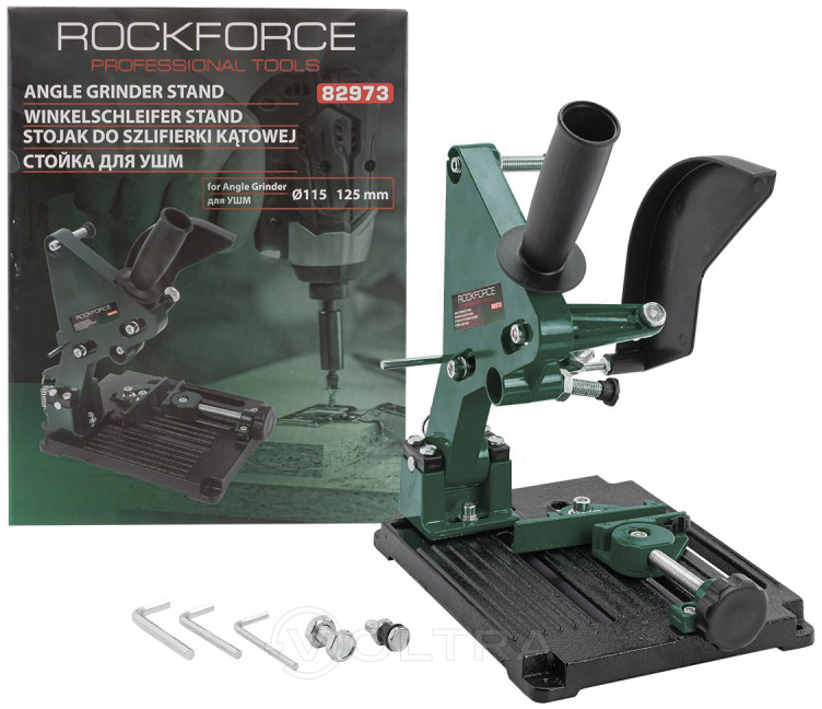 Стойка для УШМ с усиленным рабочим столом (Ø115,125мм) Rock Force RF-82973