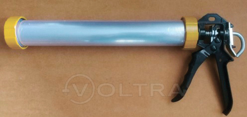 Пистолет для герметика (под колбасы) алюминиевый 600мм H-D HD-6711