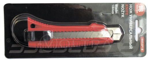Нож универсальный 18мм Forsage F-5055P18
