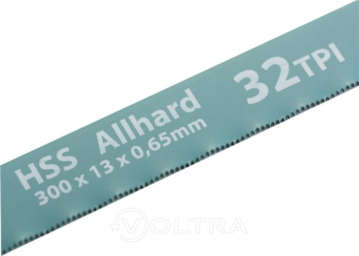 Полотна для ножовки по металлу 300мм 32TPI HSS 2шт Gross (77723)