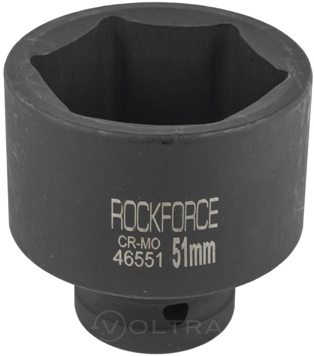 Головка ударная 51мм 3/4" 6гр. Rock Force RF-46551