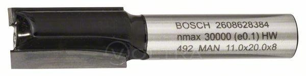 Пазовая фреза 2 ножа d11x20x51мм Bosch (2608628384)