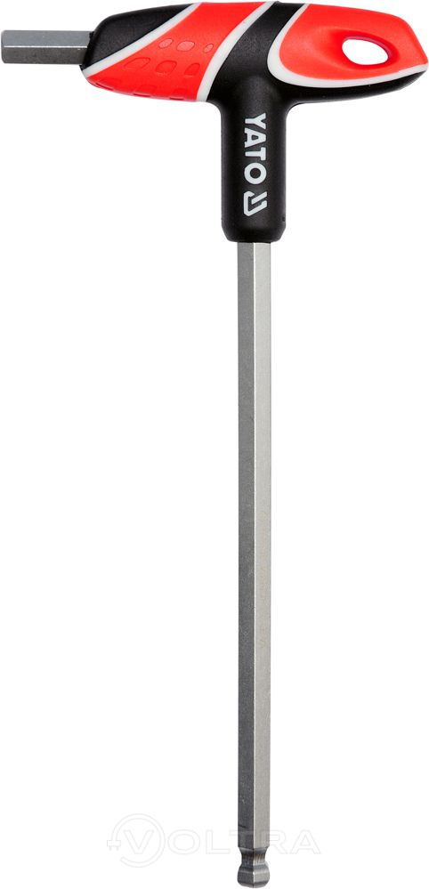 Ключ c T-образной ручкой с шариком HEX 10мм 22х102х200мм Yato YT-05594