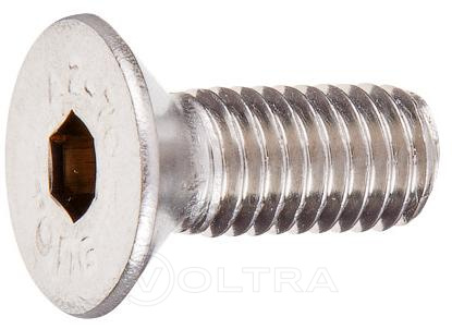 Винт 8х20мм с потайной головкой и внутр шест нерж.сталь (А2) DIN 7991 10шт Starfix (SMZ1-107920-10)