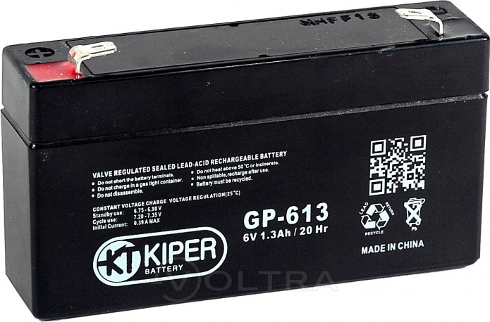 1.3 ah. Аккумулятор Merion gp613f1 6v 1. Батарея а 613. Ад 613 батарейки. Батарея для ИБП Kiper GP-1250.