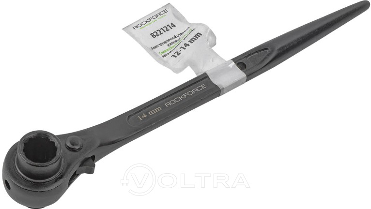 Ключ трещоточный ступичный усиленный 12-14мм RockForce RF-8221214