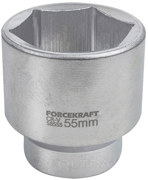 Головка 55мм 1" 6гр ForceKraft FK-58555