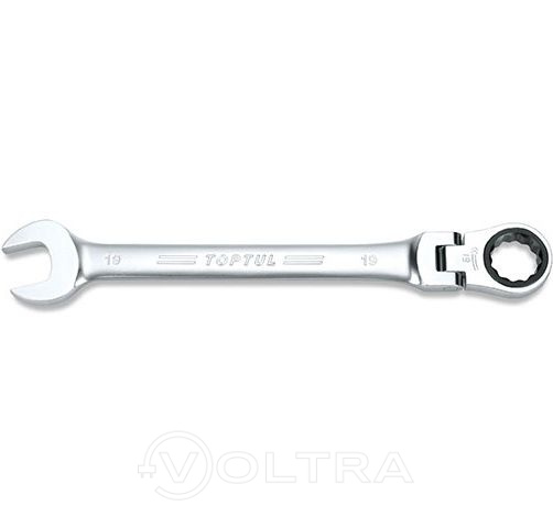 Ключ комбинированный 10мм с поворотной трещоткой Toptul (AOAH1010)