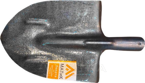 Лопата штыковая остроконечная из рельсовой стали МАТиК (М2.3)