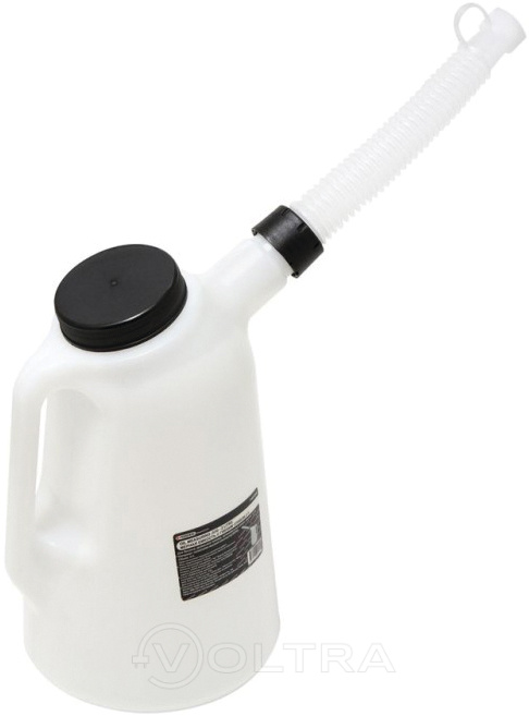 Емкость мерная пластиковая для заливки масла 1л с крышкой Forsage F-887C001
