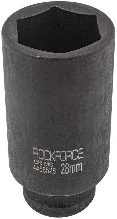 Головка ударная глубокая 1/2" 28мм (6гр.) Rock Force RF-4458528