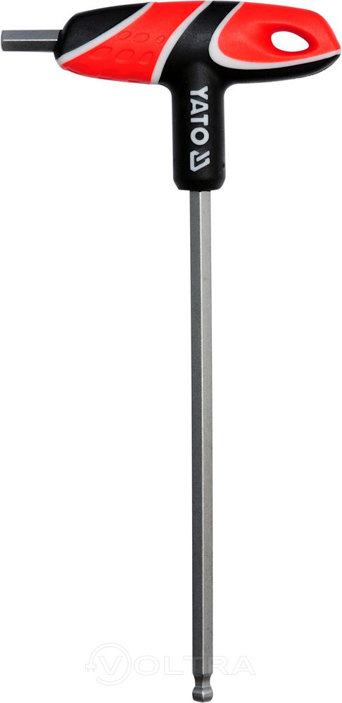 Ключ c T-образной ручкой с шариком HEX 7мм 17х92х170мм Yato YT-05592