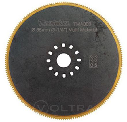 Диск универсальный 85мм (TMA003, 17TPI, Bi-Metal-TiN) Makita B-21294