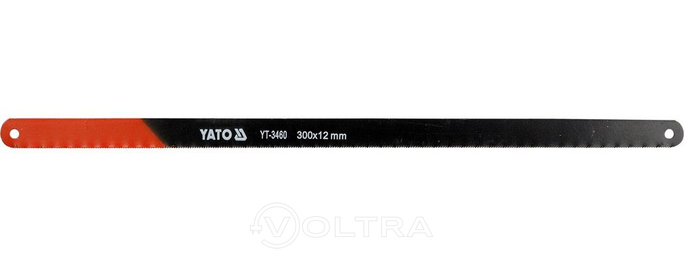 Полотно по металлу 12х300мм (5шт) Yato YT-3460