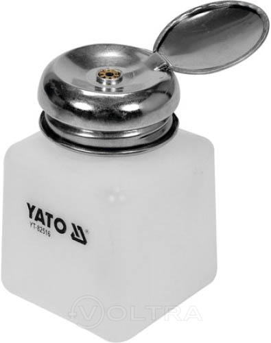 Емкость пластмассовая для изопропилового спирта ESD с дозатором для пайки Yato YT-82516