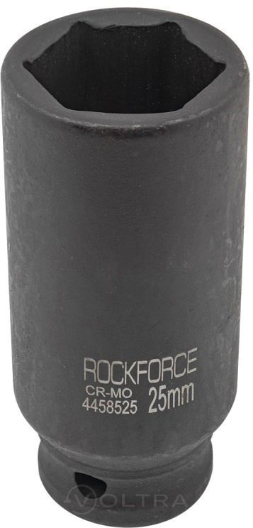 Головка ударная глубокая 1/2" 25мм (6гр.) Rock Force RF-4458525