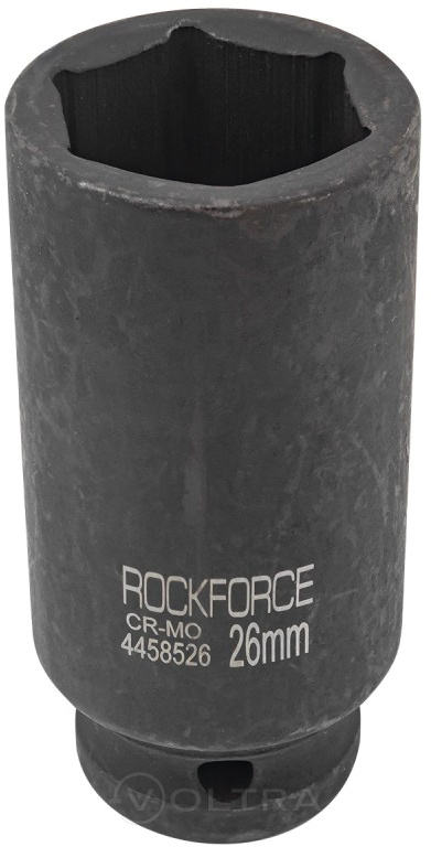 Головка ударная глубокая 1/2" 26мм (6гр.) Rock Force RF-4458526