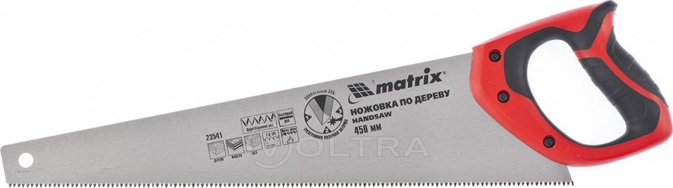 Ножовка по дереву 450мм 7-8 TPI Matrix (23541)