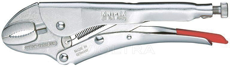 Зажим ручной с фиксацией 250мм Knipex (4104250)