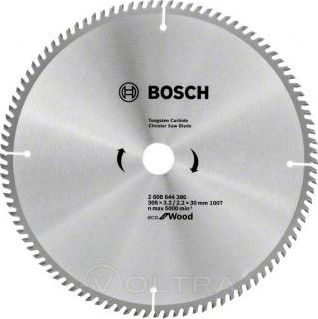 Диск пильный 305х30 мм 100 зуб. универсальный Multimaterial Eco Bosch (2608644386)