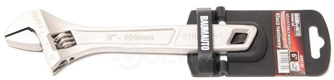 Ключ разводной Profi 6''-150мм (захват 0-20мм) BaumAuto BM-649150