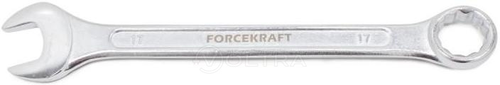 Ключ комбинированный 17мм Forcekraft FK-75517