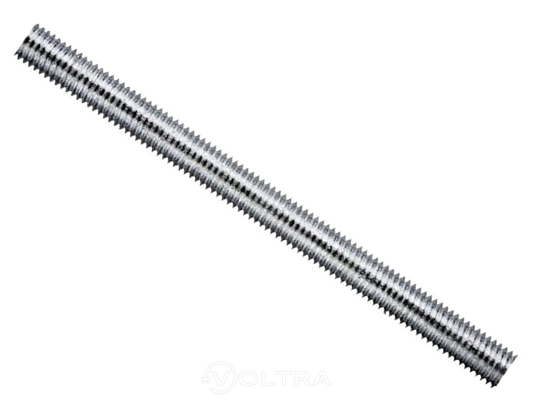 Шпилька резьбовая М20х1000мм цинк кл.пр. 5.8 угол резьбы 60° DIN 975 STARFIX (SM-87264-0)