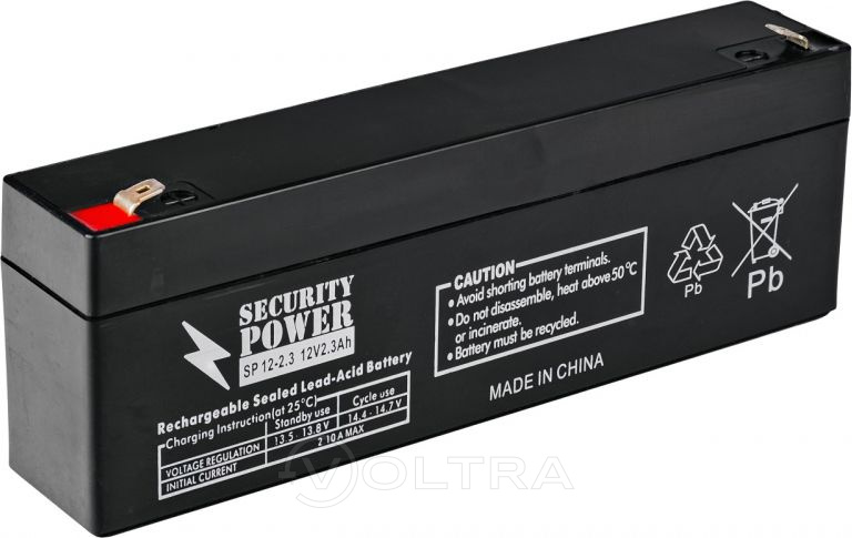 Аккумуляторная батарея Security Power F1 12V/2.3Ah (SP 12-2.3)