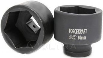 Головка ударная 1" 23мм (6гр.) ForceKraft FK-4858023