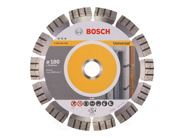 Алмазный круг 180х22 универс. Bosch (2608600351)