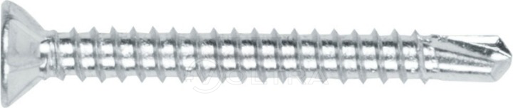 Саморез оконный 4.1х30мм белый цинк со сверлом 300шт Starfix (SMC1-39918-300)