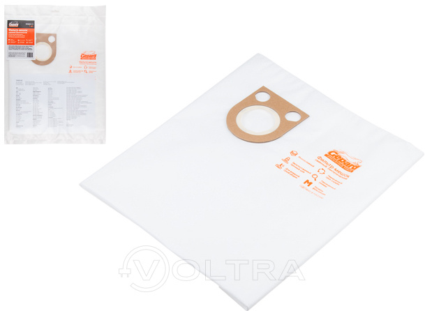 Мешок для пылесоса сменный синтетический Bosch GAS 25 10шт Gepard (GP90005-1110)