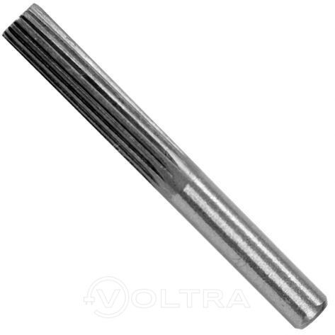 Шарошка металлическая цилиндрическая для обработки металла 6мм Yato YT-61719