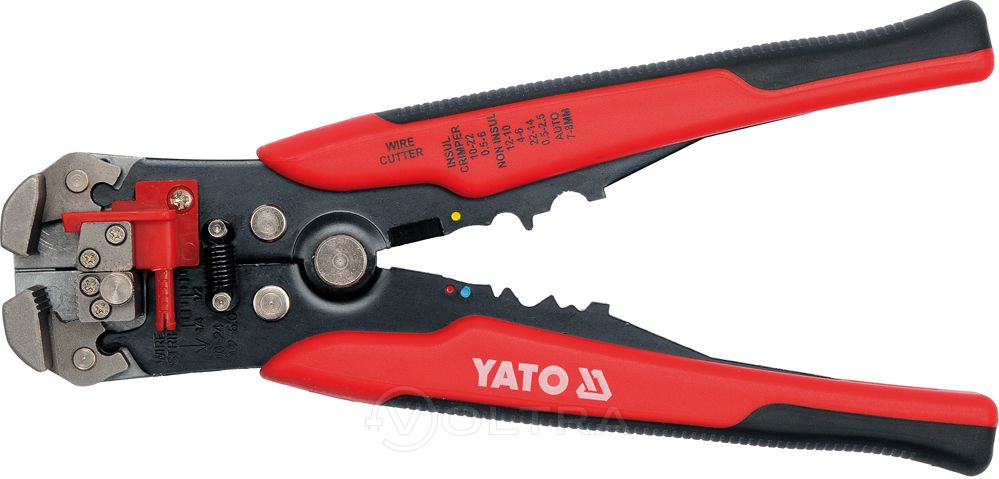 Клещи для резки, зачистки и обжима проводов 205мм Yato YT-2270