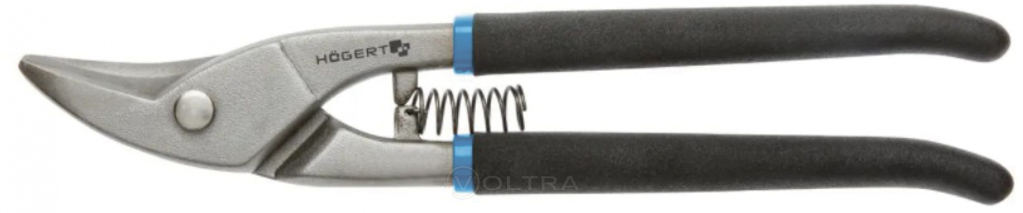 Ножницы для резки листового металла 250мм левый HOEGERT HT3B507