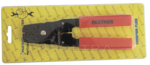 Щипцы для обжимки клемм и снятия изоляции Partner PA-6806