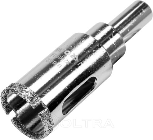 Сверло алмазное трубчатое для керамогранита и греса 20мм Yato YT-60428