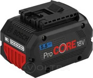 Аккумулятор ProCore 18V 5.5А/ч Li-Ion Bosch (1600A02149)