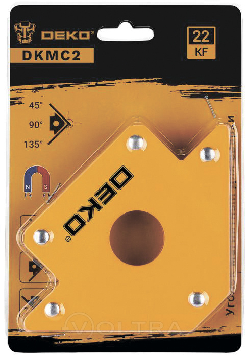Уголок магнитный для сварки Deko DKMC2 (065-0641)